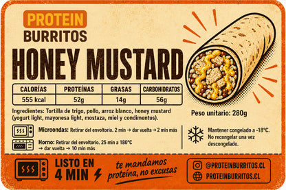 Caja Mixta — 4 burritos