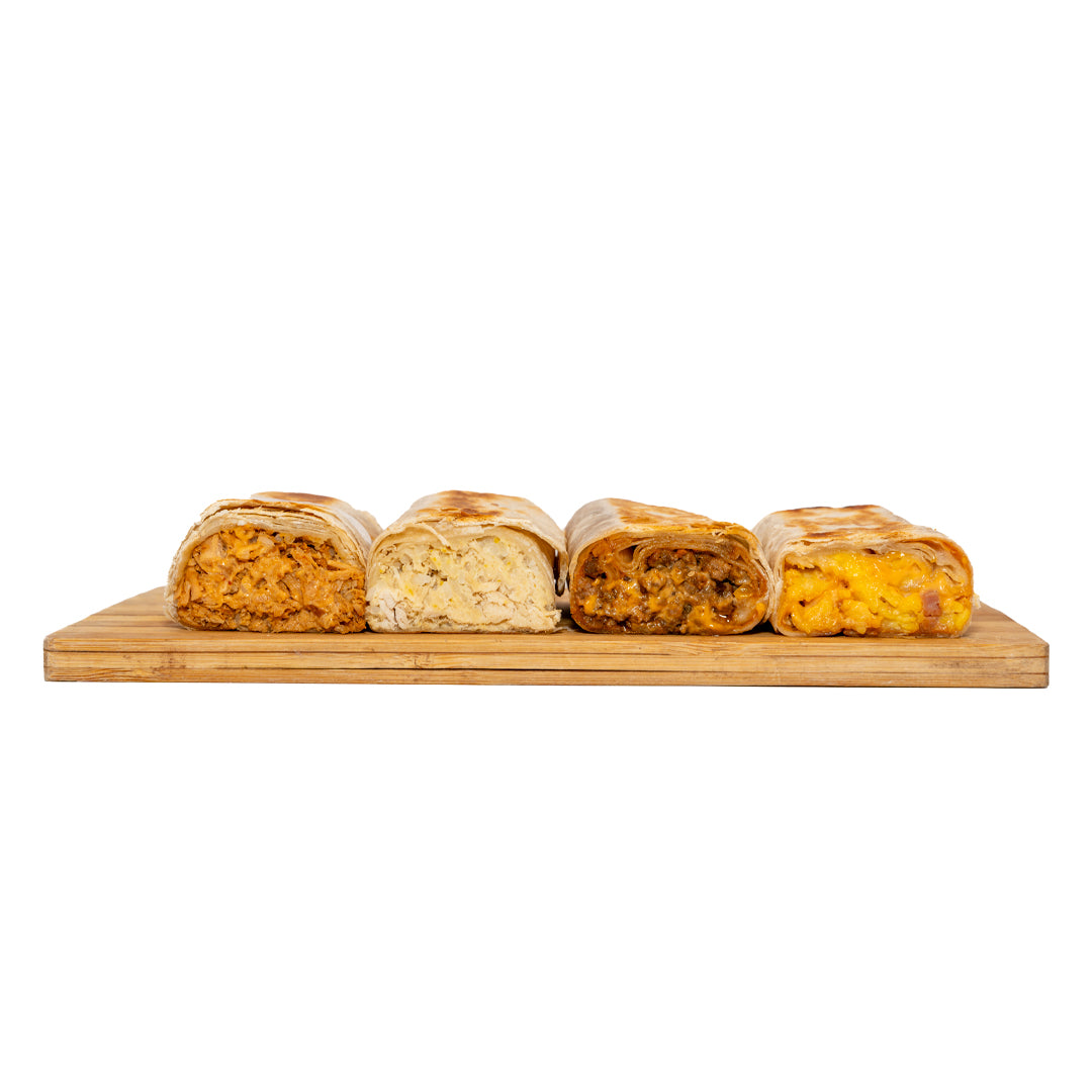 Caja Mixta — 4 burritos