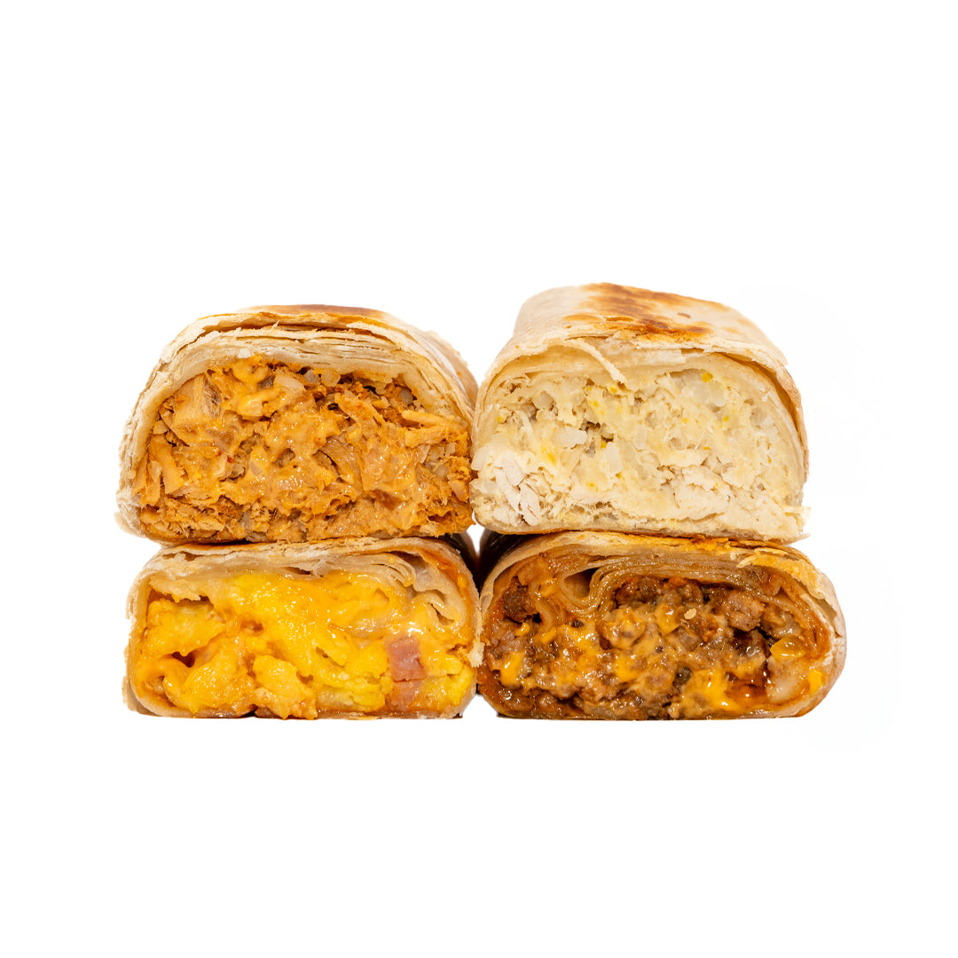 Caja Mixta — 4 burritos